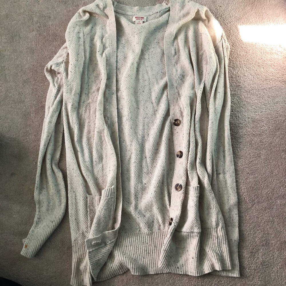 Mossimo Cream Cardigan